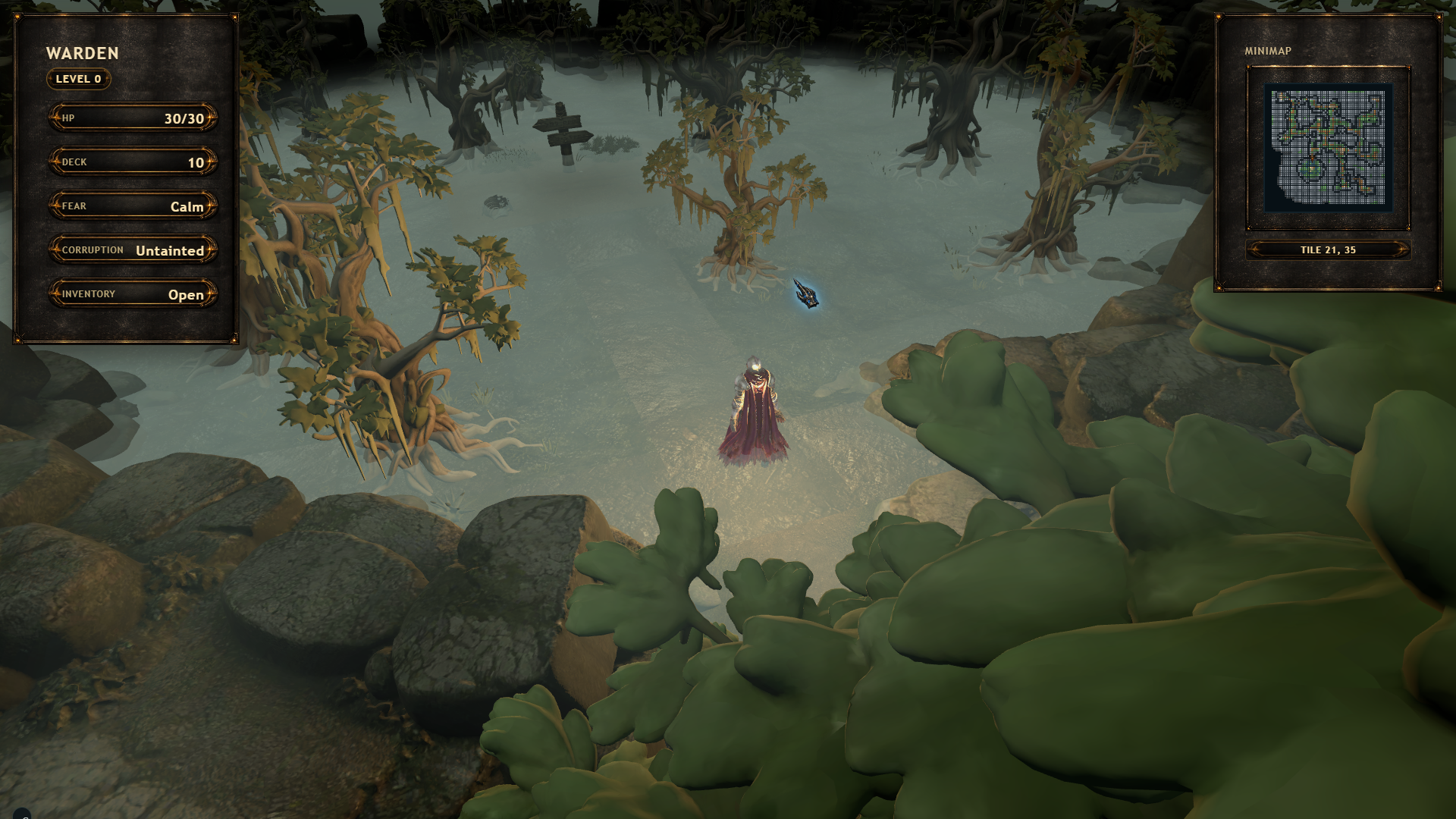 Tenebrix dungeon corridor screenshot